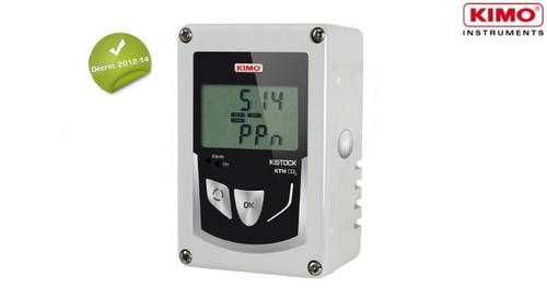 Datalogger ghi nhiệt độ, độ ẩm, khí CO2 KTH-CO2-E